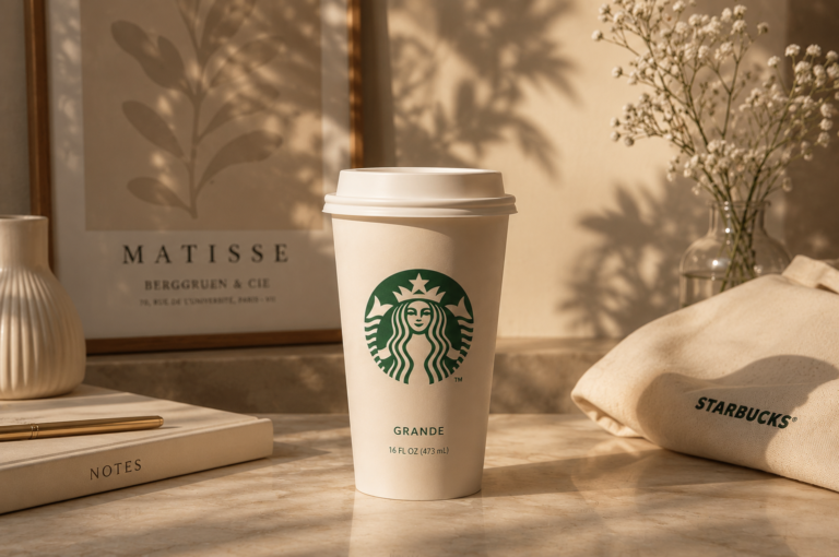 starbucks grande size ml